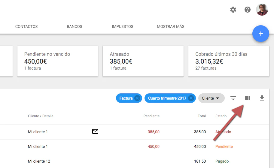 Seleccionar columnas